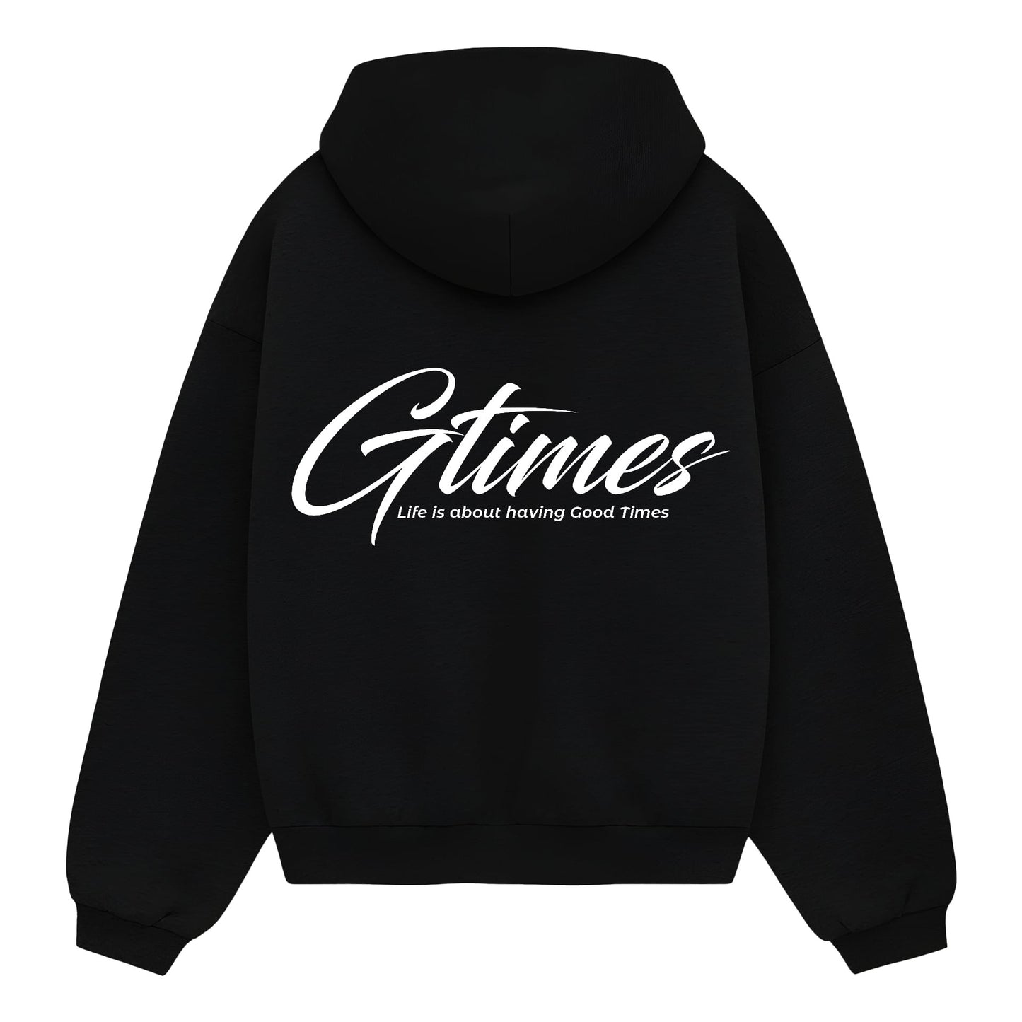 Snug Pullover Hoodie (BLACK)